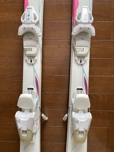 スキー板156cm　スキー靴  25.0cm ストック 123cm  3点セット　程度極上