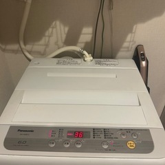 Panasonic 洗濯機 2019年　6キロ