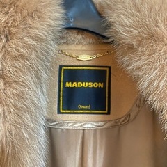 MADUSON レディース　ファ付きロングコートの画像
