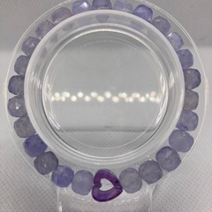 天然石 アメジスト ブレスレット