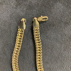 金メッキ　ネックレス　ブレスレット の画像