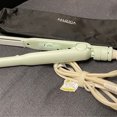 サロニア SALONIA ヘアアイロン 限定色 15mm 収納ケ...
