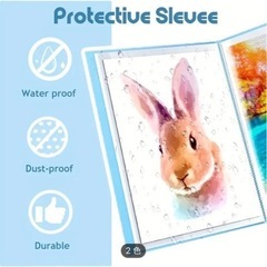 ワーク収納ブックバック 60ポケット収納ピンクの画像