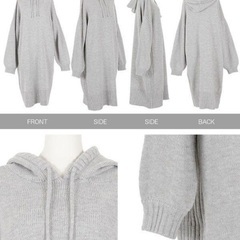 神戸レタス　ニットワンピの画像