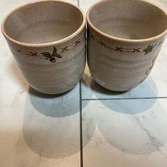 プーさん湯呑み　2個の画像