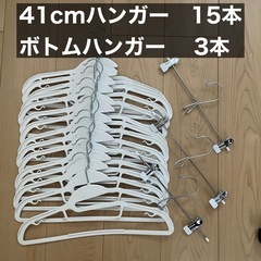 【決まりました】襟が伸びないハンガー等18本