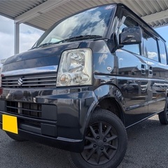 低走行8.7万キロ☆月々9千円〜分割可‼️働くくるま軽ワゴン入りました！車検2年付き！【名義変更代込み】大人気☆スズキ エブリイワゴンJP☆SDナビ付き☆ETC付き☆シートカバー付き☆両側スライドドア☆ドラレコ付き☆実用性がバツグン！！そのまま乗って帰れます！の画像