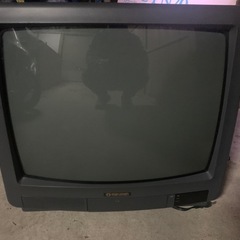 故障ブラウン管テレビ20インチ