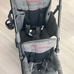 kinderwagon DUO シティ HOPII レインカバー付き　双子年子の画像