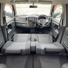 超超低走行 1万キロ台☆月々1万円〜分割払い可‼️ 車検2年付き！【名義変更代込み】☆スズキ ワゴンRスティングレー☆HDDナビ付き☆走行中DVD見れます☆ETC付き☆プッシュスタート☆ドライブレコーダー付きのフル装備☆純正アルミ☆そのまま乗って帰れます！の画像