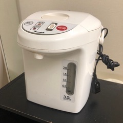 電気ポット3リットル用の画像