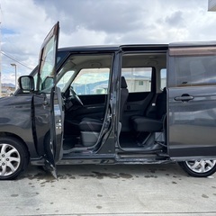 超低走行4万キロ台の特別仕様車！月々1万円〜分割払い可❗️ 車検2年付き！【名義変更代込み】大人気☆スズキ パレットSW☆SDナビ付き☆走行中DVD見れます☆両側電動スライドドア☆ドラレコ☆スマートキー☆フルオートエアコン☆純正アルミ☆そのまま乗って帰れます‼️の画像