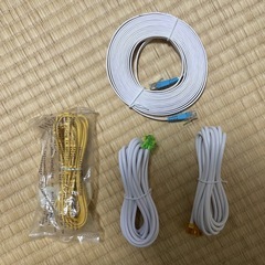 【未使用品】電話線LANケーブル