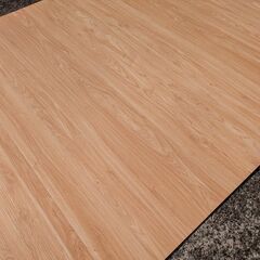 ②カッターで切れる中古のウッドカーペット【175cm×350cm】木彫合板 裏地は綿キャンパス の画像