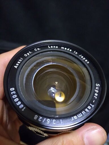 希少　前期型　SUPER TAKUMAR 28mm F3.5