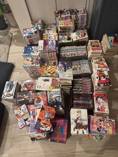 『漫画約550冊』、ナルト、ブリーチなど