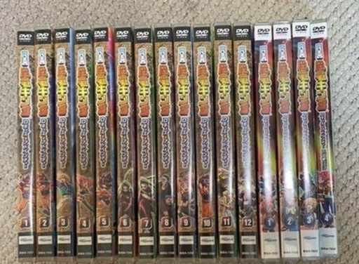 古代王者恐竜キングDVD１６枚