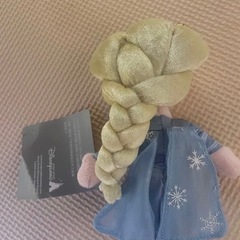 香港ディズニーランド　エルサ　ぬいぐるみキーチェーンの画像