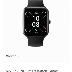 スマートウォッチ　motive3s  【ジャンク扱い】活動計量計　着信通知　睡眠分析 の画像