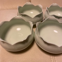 青磁の小鉢5個組（中古品）