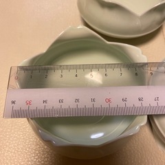 青磁の小鉢5個組（中古品）の画像