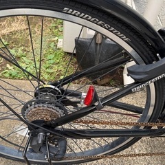 【クロスバイク】26インチ自転車　7段変速ギアの画像