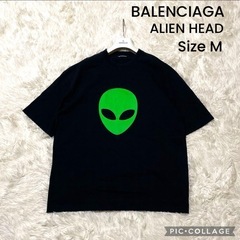 Balenciaga 20年 ALIEN HEAD Tシャツ ダ...