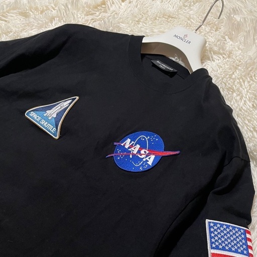《最高峰の絶品》Balenciaga NASAコラボ限定Tシャツ オーバーサイズ