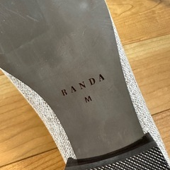 新品　RANDA  23.5cm　フラットシューズ　パンプスの画像