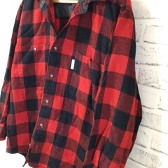 X461 Willpips/ウィルピプス チェックシャツ Lサイズ D-TK1940 古着の画像