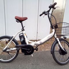 ジャンク 　 折りたたみ電動アシスト自転車 PELTECH　ペル...