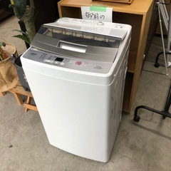 2018年製 AQUA 5.0kg洗い 洗濯機 AQW-BK50...