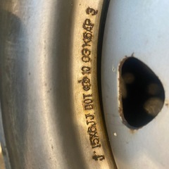 マルチホイール　鉄ちん　6j 流用などに　15インチ　の画像