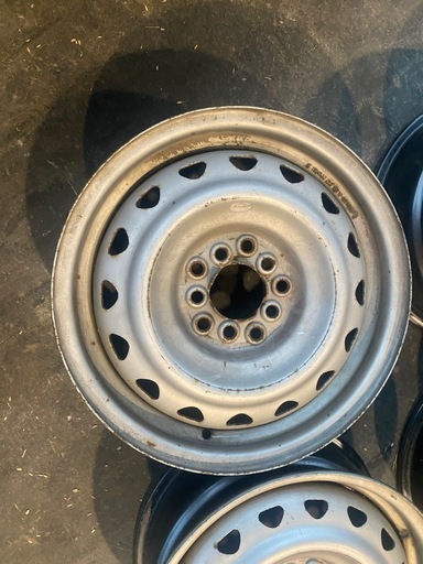 マルチホイール　鉄ちん　6j 流用などに　15インチ