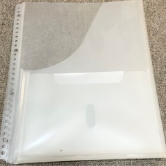 A4ファイルポケット、クリアファイルなどの画像