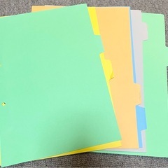 A4ファイルポケット、クリアファイルなどの画像