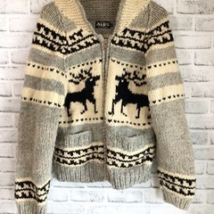 X530 AC/DC RAG ジップセーター カーディガン シカ...