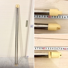 物干し竿2本セット（長さ調整可能：130cm〜190cm)
