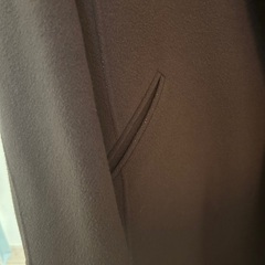 Green label relaxing 紫色コート  34の画像