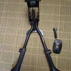両足スタンド　自転車