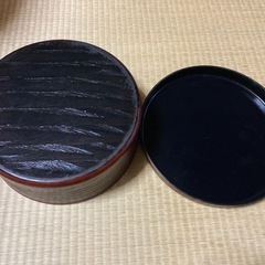 昭和レトロ　アンティーク　茶器入れ　茶びつ　茶櫃　茶道具入れ　湯呑み　収納　伝統工芸品　レトロ　湯呑入れ　茶菓子入れ　茶器の画像