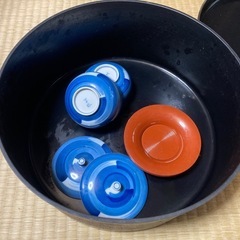 昭和レトロ　アンティーク　茶器入れ　茶びつ　茶櫃　茶道具入れ　湯呑み　収納　伝統工芸品　レトロ　湯呑入れ　茶菓子入れ　茶器の画像