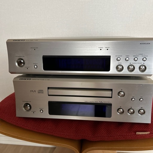 ONKYO オンキョー　CDプレイヤー　オーディオ　M2133 ONKYO オンキョーCDプレイヤーオーディオM2133
