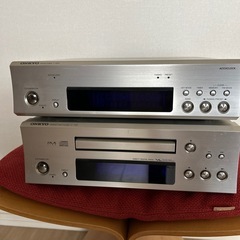 受渡者決定【ジャンク】ONKYO CDプレイヤー＆FM/AMチューナー