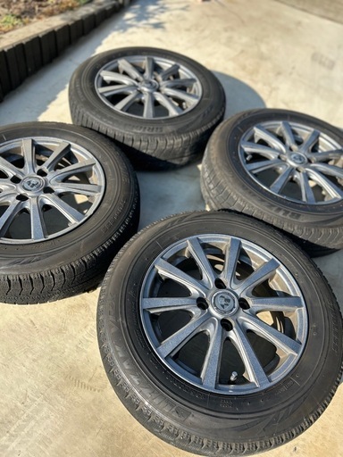 165/70R14 ブリヂストンVRX スタッドレス アルミ4本セット