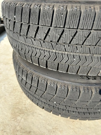 165/70R14 ブリヂストンVRX スタッドレス アルミ4本セット