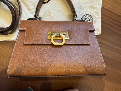 カルボッティCARBOTTI Licia 241 ハンドバッグ　タン