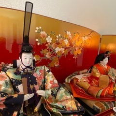 美品　雛人形　三段飾り雛　の画像