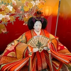 美品　雛人形　三段飾り雛　の画像