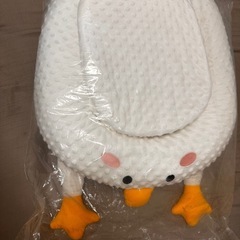 Bebamour ベビーベッド 折りたたみ式　吐き戻し防止のクッション付（白鳥） の画像